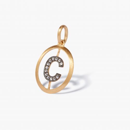 Initials C Pendant