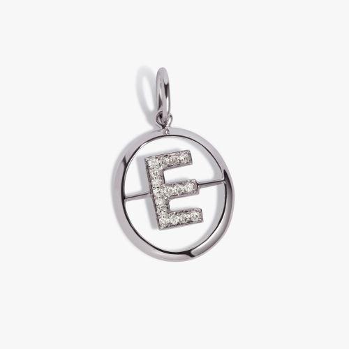 Initials E Pendant