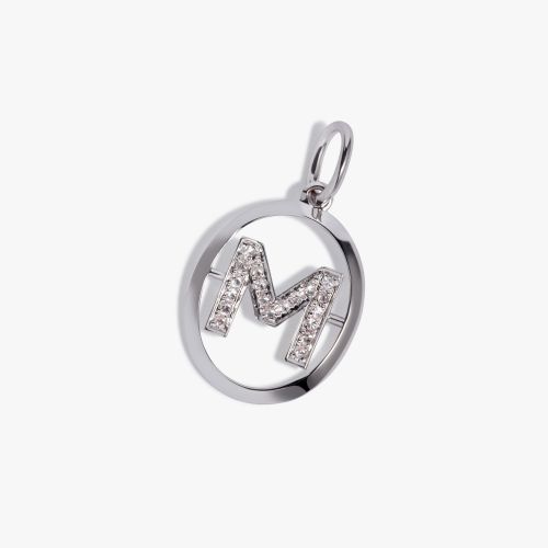 Initials M Pendant