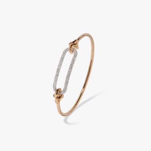 Knuckle Diamond Bangle