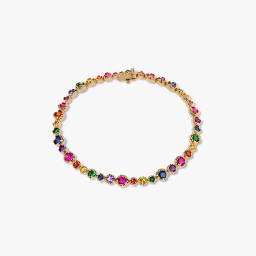 Rainbow Tennis Bracelet
