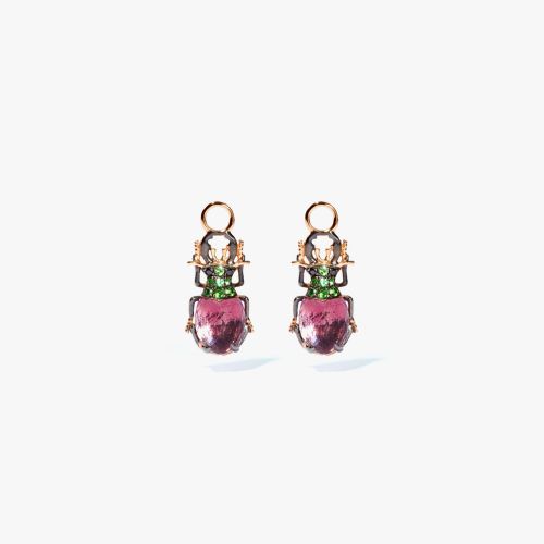 Beetle Earring Drops
