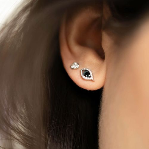 Mythology Evil Eye Right Stud Earring
