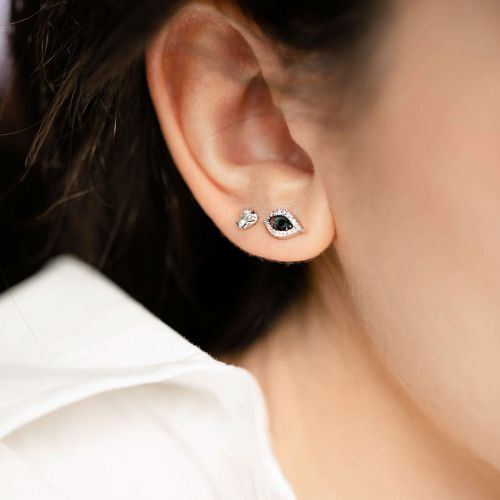 Mythology Evil Eye Left Stud Earring