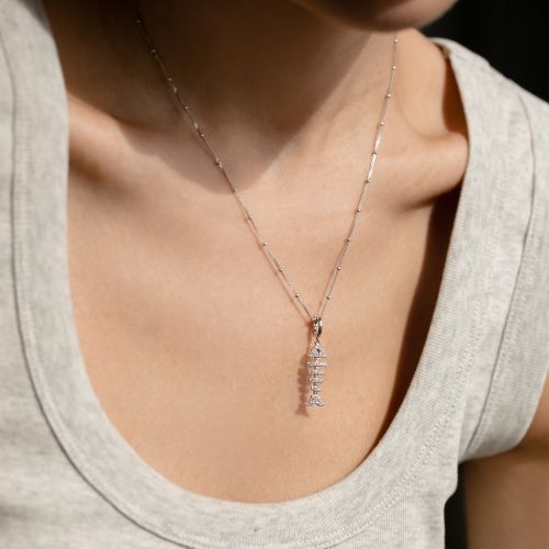 Fish Bones Necklace