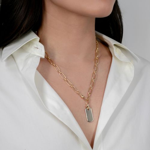 Knuckle Dog Tag Necklace