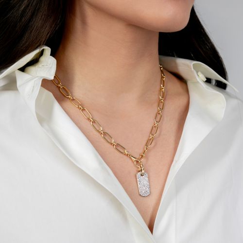 Knuckle Dog Tag Necklace