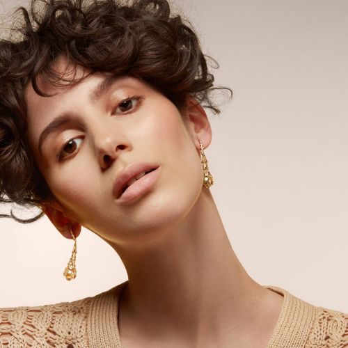 Lattice Net Earrings