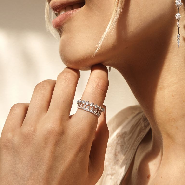 Crown Eternity Ring Crown Eternity Ring