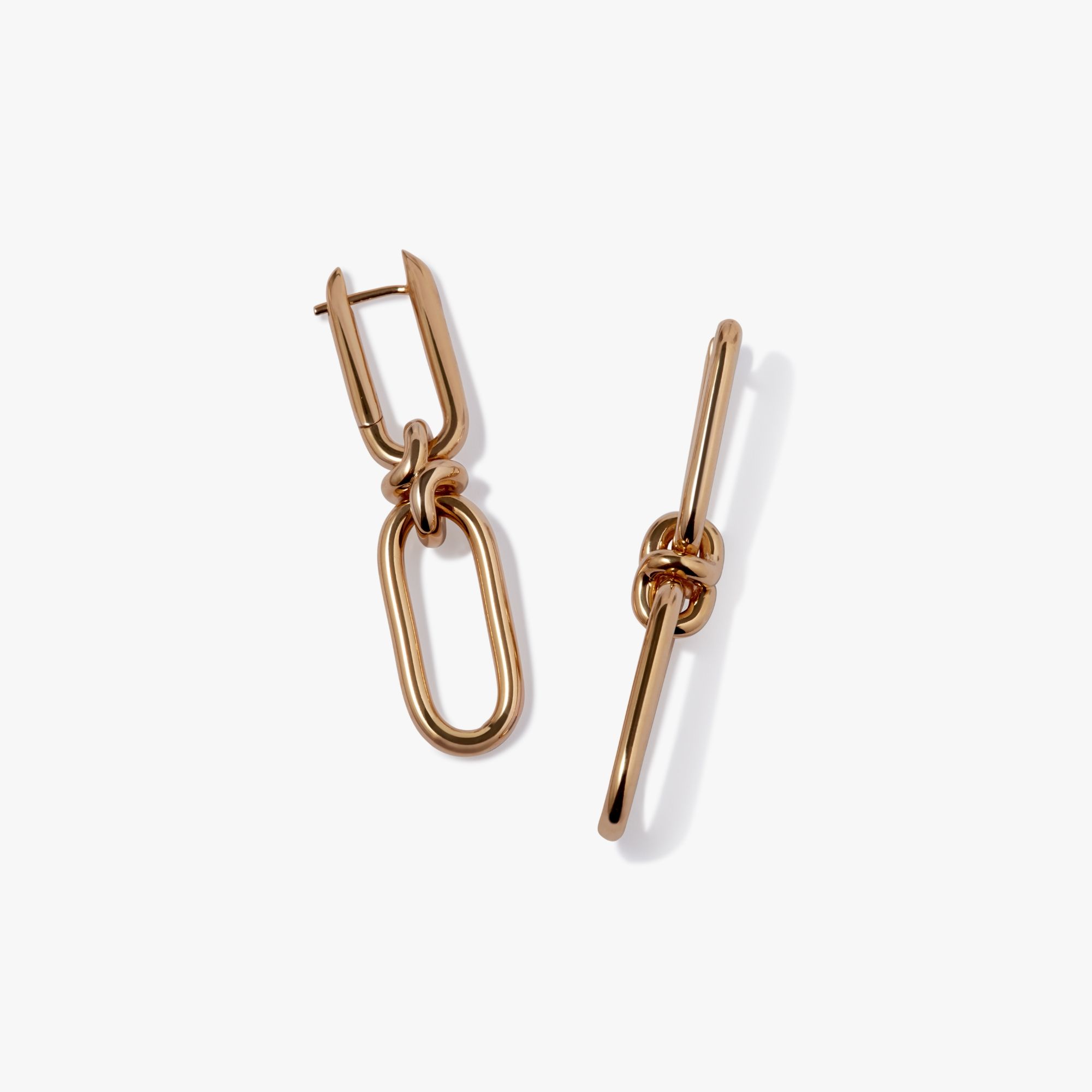 Knuckle Double Hoop Earrings Knuckle Double Hoop Earrings