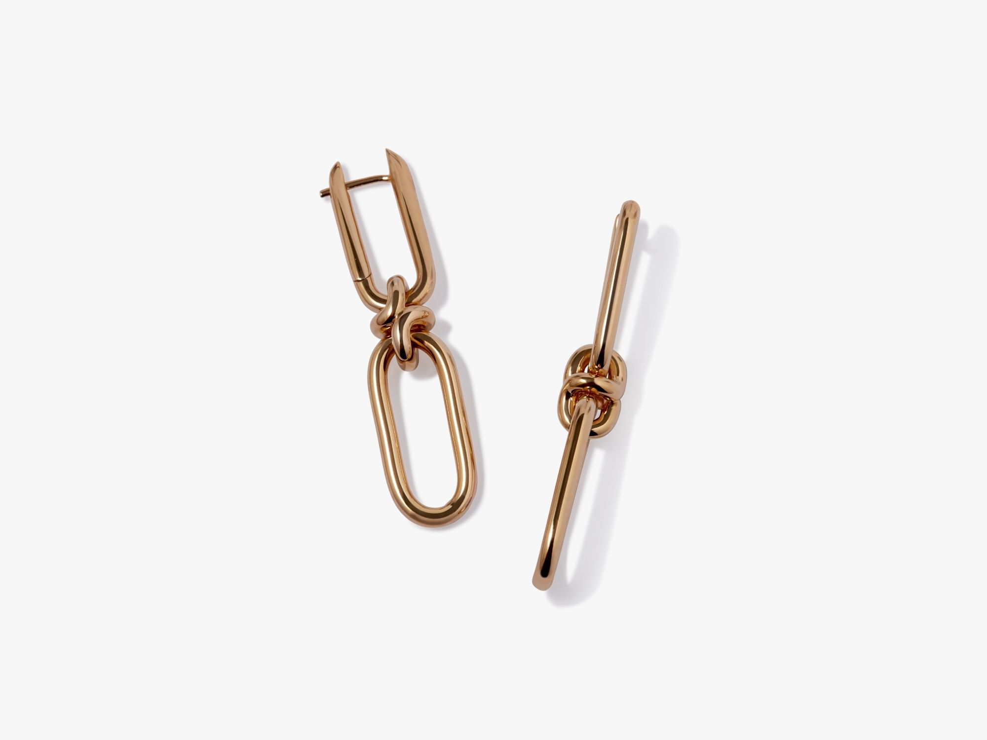 Knuckle Double Hoop Earrings Knuckle Double Hoop Earrings
